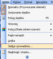 5.3 Zadanie problemowe Utwórz na slajdzie trzecim prezentacji Wakacje.ppt diagram taki jak na rysunku Diagram.bmp. Uwaga: Użyj prowadnic do równego ustawiania obiektów.