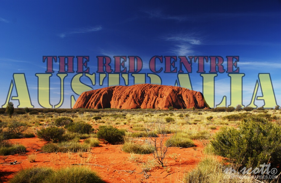 RED CENTRE-CENTRUM OUTBACKU Tak zwany Red Centre to serce outbacku skwarnego, rozległego i niegościnnego dla człowieka terenu w Australii.