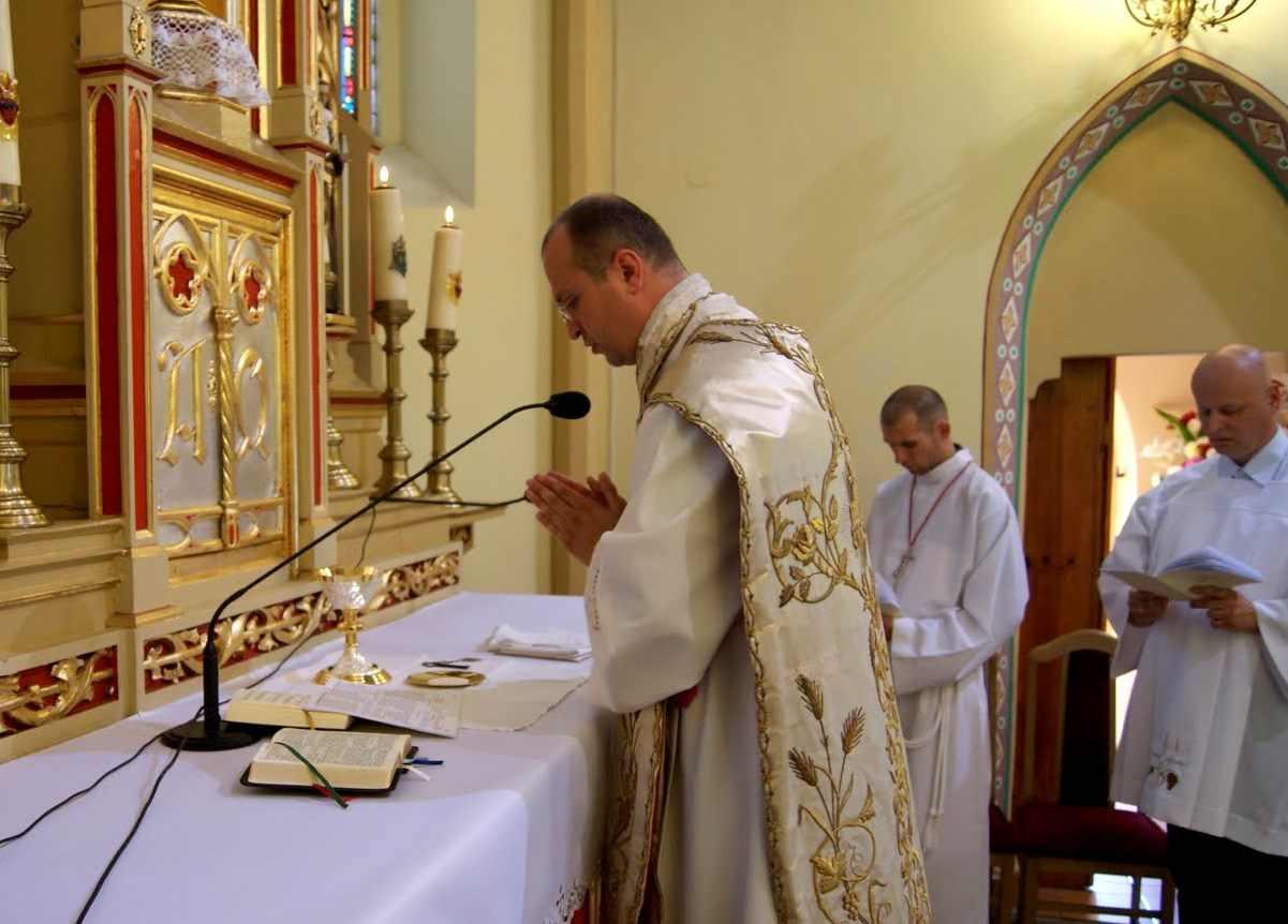 Msza Św. wg rytu trydenckiego W niedzielę 4 września o godz. 16, na specjalna prośbę grupy wiernych, została odprawiona Msza św. wg. rytu zawartego w mszale bł.