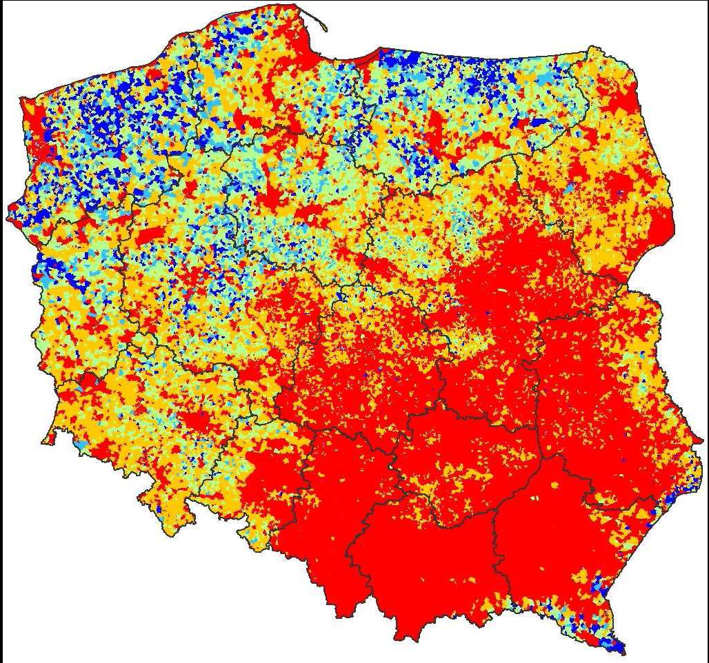 Gospodarka Społeczeństwo Regiony gospodarstwa, powyżej której rolnik jest w stanie zapewnić swojej rodzinie godziwy poziom życia oraz reprodukcję majątku produkcyjnego. Tabela 55.