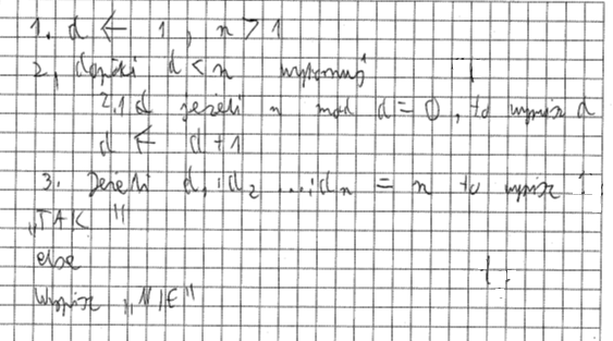 15 Sprawozdanie z egzaminu maturalnego 2014 Przykład 6: Poprawne rozwiązanie zadania 1c Dla tych, którzy podjęli próbę rozwiązania tego punktu, główną trudnością było