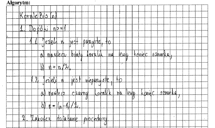 25 Sprawozdanie z egzaminu maturalnego 2014 Pojawiały się także błędne odpowiedzi : n lub 1 n odpowiednio zaokrąglone w zależności od 2 parzystości liczby n.