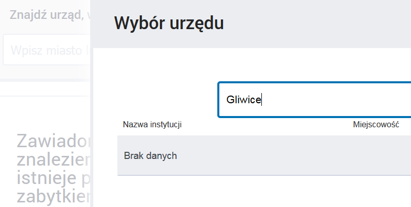 Usługa lokalna (tyle formularzy ilu adresatów adresat nie udostępnił formularza = nie ma do niego dostępu)