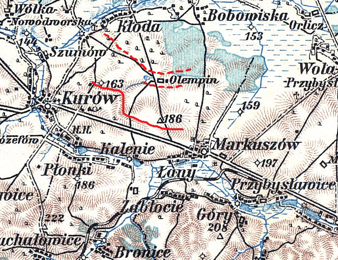 4 Działania niemieckiego 217. rezerwowego pułku piechoty w okolicach Markuszowa (31.07 3.08.1915 r.