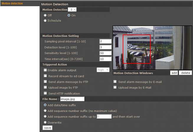 NVIP-5DN7021D/IR-2PUser s manual ver.1.0 WWW INTERFACE - WORKING WITH IP CAMERA 4.2.8.