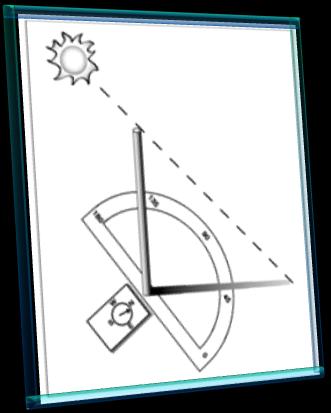 Gnomon to najprostszy przyrząd astronomiczny - prekursor zegarów słonecznych.