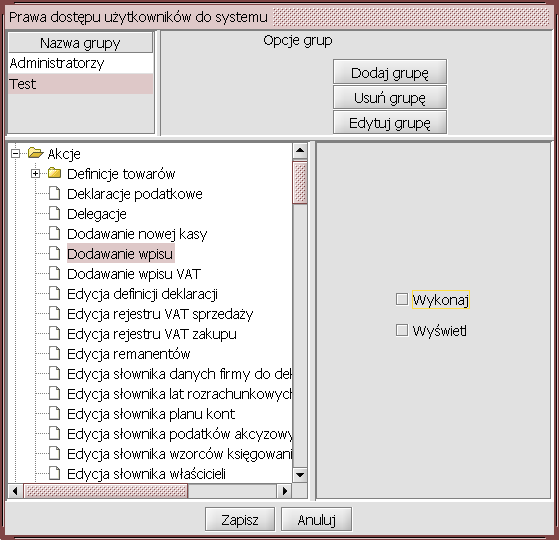 str 10 z 55 2.2 Dodaj, usuń firmę, modyfikuj jej parametry. Moduł Pełna księgowość jak wszystkie programy firmy dgcs S.A. pozwala na obsługę wielu firm w jednym systemie.