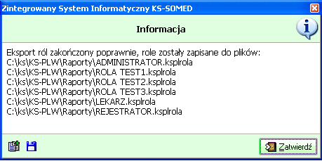 MODUŁ 63 Administrator Zostanie wyświetlone okno Karta roli, w którym należy podać nazwę, pod jaką rola będzie identyfikowana.