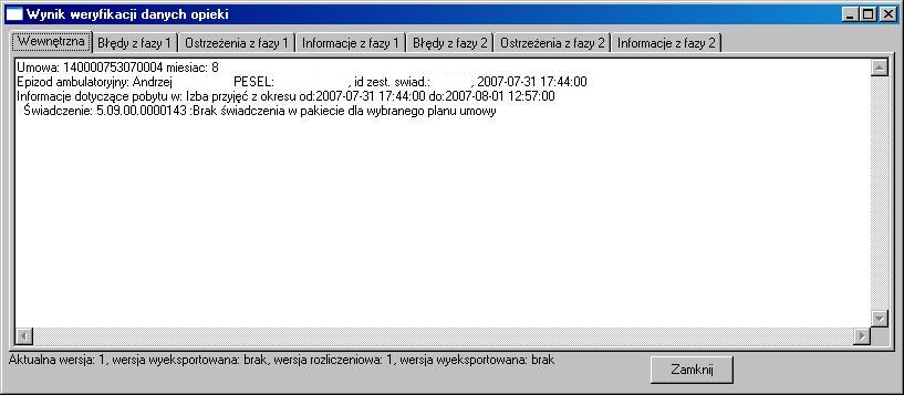 pacjent - klikając na przycisk pokaże się lista, w której można wyszukać danego pacjenta, można wprowadzać, modyfikować i przeglądać dane pacjenta, płatnik - czyli np.