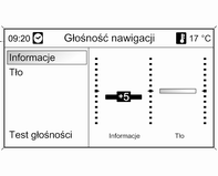 68 Nawigacja Skala mapy Skalę mapy na ekranie nawigacyjnym można zmieniać poprzez obracanie pokrętła wielofunkcyjnego.