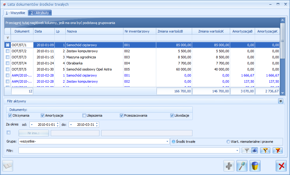 Podręcznik Użytkownika systemu Comarch OPT!MA Str. 169 Rys.