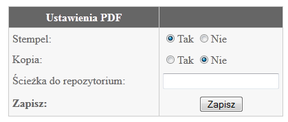 Jeśli ustawimy Udostępnienie folderu na Nie to udostępnienie katalogu na określonym użytkowniku i haśle (konto lokalne serwera z hasłem) należy wykonać ręcznie.