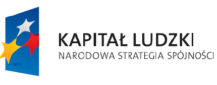 numerem / zarejestrowaną w Krajowym Rejestrze Sądowym pod numerem reprezentowaną przez zwanym dalej Przedsiębiorcą o następującej treści: 1 Niniejsza umowa dotyczy uczestnictwa w projekcie nr: POKL.