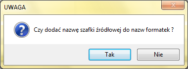 - daną szafkę definiuje się tylko raz, za każdym następnym razem po kliknięciu przycisku Import zlecenia z CAD Kuchnie lub CAD Decor PRO zdefiniowane szafki pojawią się na liście bez dopisku