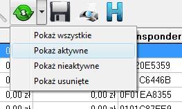 Po najechaniu kursorem myszy na ikonkę z drukarką atramentową i lupą pojawia się chmurka (hint) z informacją Podgląd danych do wydruku. Po kliknięciu na tą ikonkę pojawia się okno jak poniżej.