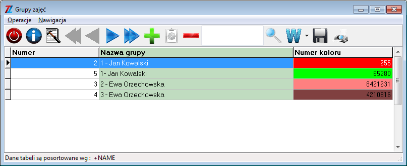 7.11. Stawki VAT W oknie tym znajdują się dostępne w programie stawki VAT. Znajdują się tu pozycje używane przed rokiem 2011, jak również obecnie obowiązujące.