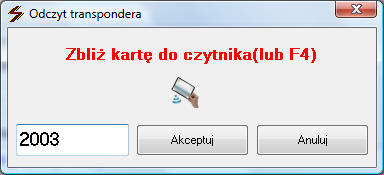 Następnym krokiem jest wybranie Typu klienta i wydanie paska/pasków (analogicznie jak podczas rachunku na gotówkę).