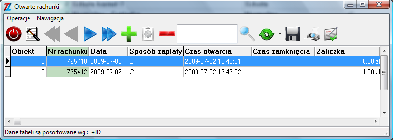 UWAGA: Jeśli ta operacje zostanie zaakceptowana, to będzie ona zarejestrowana w systemie bez możliwości odwrotu. W tabeli faktur, w polu Duplikat, pokaże się data wystawienia duplikatu. 3.16.