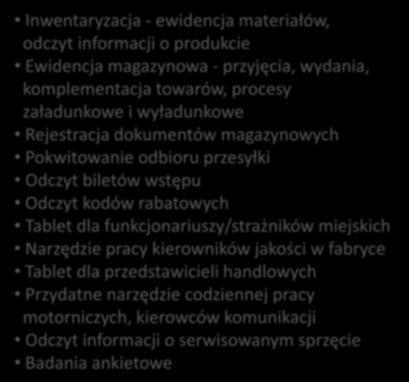 rabatowych Tablet dla funkcjonariuszy/strażników miejskich Narzędzie pracy kierowników jakości w fabryce Tablet dla przedstawicieli