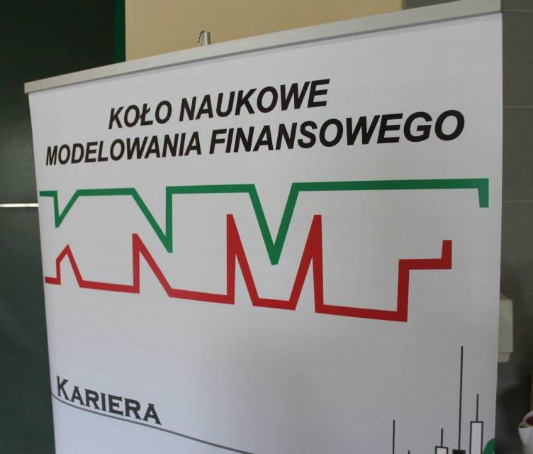 Koło Naukowe Modelowania Finansowego powstało na Wydziale Matematyki Stosowanej Akademii Górniczo- Hutniczej im.