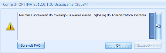 Str. 66 Moduł CRM v.2012.5.1 9 Skrzynka pocztowa Skrzynka pocztowa umożliwia wysyłanie i odbieranie e-mali za pomocą konta zdefiniowanego w Comarch OPT!MA.