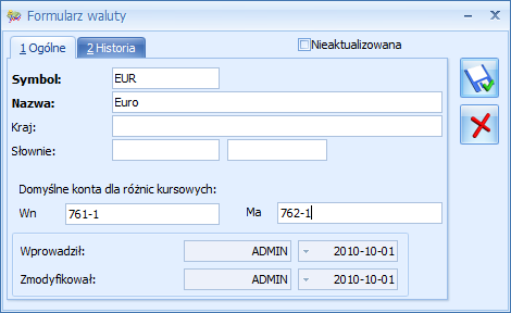 Podręcznik Użytkownika systemu Comarch OPT!MA Str. 63 Rys.