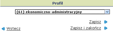 Etap I wprowadzenie oferty edukacyjnej Ze względu na obowiązujące prawo nie istnieje możliwość dodania jako przedmiotów rozszerzonych przedmiotów spoza listy.