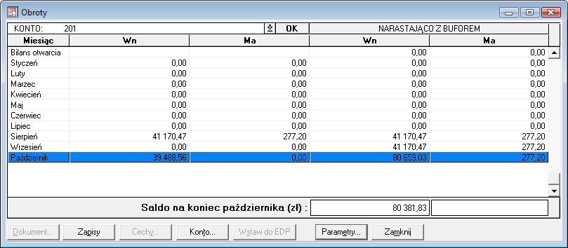 Podręcznik użytkownika Sage Symfonia Finanse i Księgowość 298 Powiększyć trzykrotnie na chwilę wskazane miejsce raportu klawisz Ctrl + lewy przycisk myszki; aby przywrócić poprzednie powiększenie