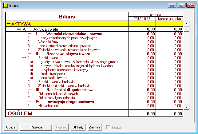 Podręcznik użytkownika Sage Symfonia Finanse i Księgowość 306 W celu przesłania raportu do programu MS Excel, po wykonaniu raportu należy w parametrach zestawienia zaznaczyć opcję Eksport do Excela.