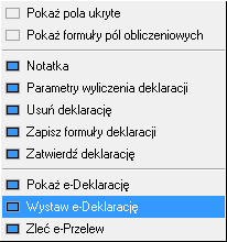 Podręcznik użytkownika Sage Symfonia Finanse i Księgowość 367 Rys. 444 Okno Ustawienia programu e-deklaracje z domyślnymi ścieżkami zapisu e-deklaracji.