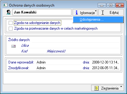 Podręcznik użytkownika Sage Symfonia Finanse i Księgowość 65 Rys.