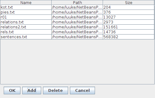 4.2. Architektura systemu 24 ONLINE - Jest to domyślny tryb działania, w którym aplikacja wykorzystuje połączenie z Internetem w celu zbudowania korpusu tekstu i oceny poprawności utworzonych relacji.