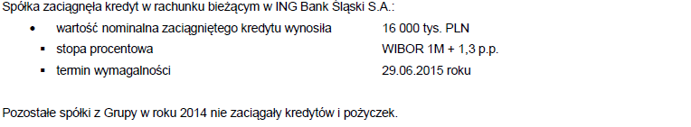 7.4 Dayli Polska S.A. 8.