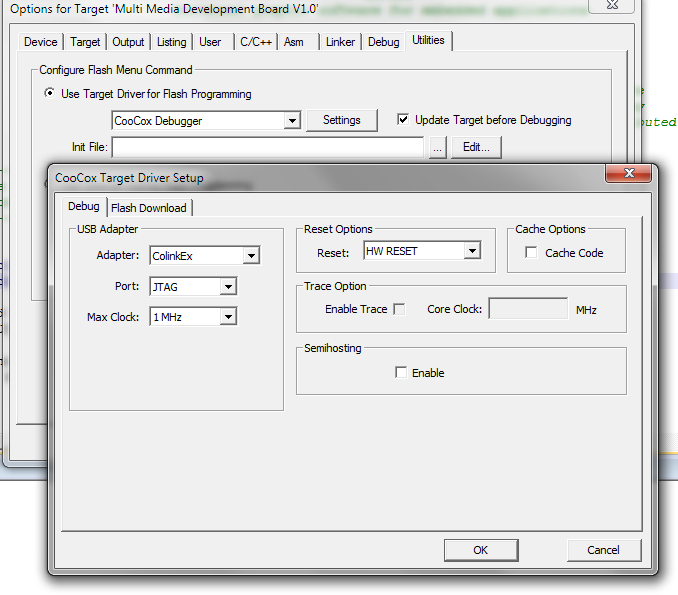 Klikamy Settings: