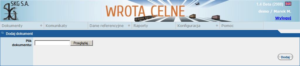 Jeżeli w dokumencie występują pola, zawierające wartości wynikające z podsumowania liczb w opisie elementów składowych (np.