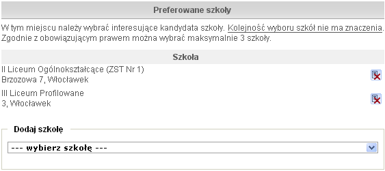 Wprowadzanie zgłoszenia kandydata Rysunek 127. Dodawanie nowego kandydata preferowane języki obce.