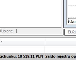 Widok nowego zlecenia na wykresie oraz w zakładce handel Po zawarciu transakcji pojawi się ona zarówno na wykresie wybranego