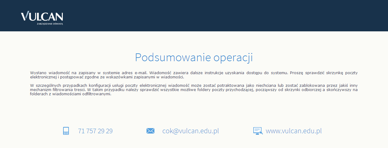 Informacje podstawowe o systemie Uczniowie Optivum NET + Należy wprowadzić ten sam adres e-mail, który został wcześniej wprowadzony do bazy systemu UONET+ (podczas zakładania witryny lub przez