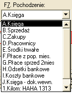 Rys. 99. Fragment okna Informacje o kontrahencie (kartoteka 2.Kontrahenci) zaznaczenie danego kontrahenta jako Inny (księga). W polu F6.