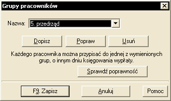 Rys. 210. Okno Nazwy stałych globalnych (Opcje Opcje płac [Stałe globalne]).