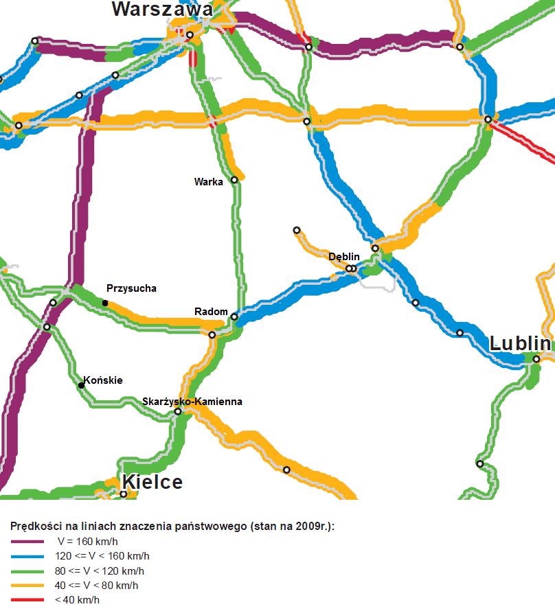 Źródła informacji: 1. http://www.plk-inwestycje.pl/inwestycje/program-operacyjny-infrastruktura-i-srodowisko/poiis-71-191/ 2. http://www.kurierkolejowy.