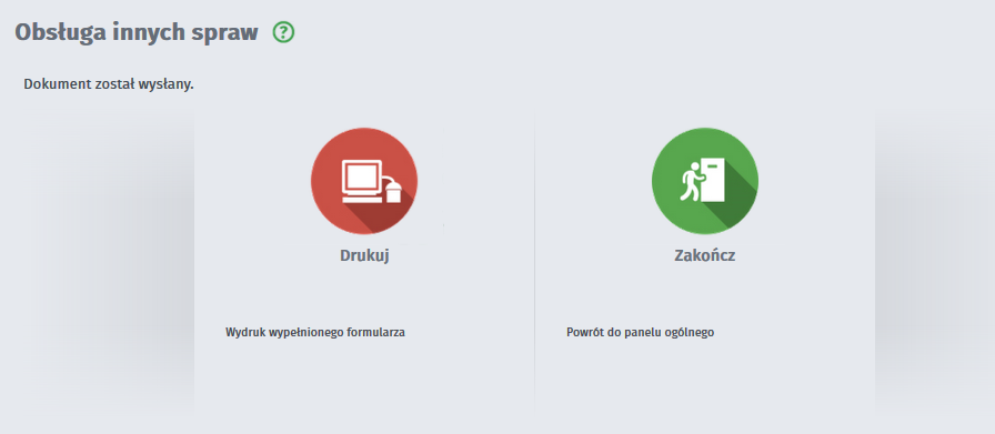 Wstep wysylka dokumentu za pomoca podpisu bezpiecznym podpisem elektronicznym wysylka dokumentu za pomoca podpisu profilem zaufanym epuap wysylka wniosku bez podpisu Po prawidlowym wyslaniu dokumentu