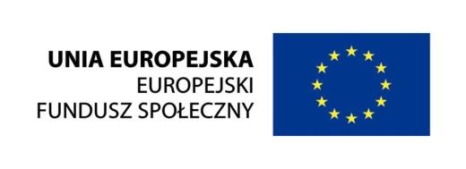 Projekt współfinansowany przez Unię Europejską w ramach Europejskiego Funduszu