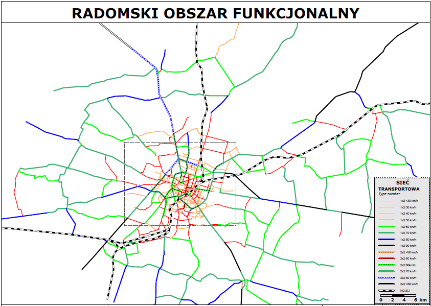 Zdecydowanie istotniejsza dla lokalnego ruchu jest linia kolejowa nr 26 prowadząca do Dęblina, którą w dni robocze kursuje 15 par pociągów Kolei Mazowieckich.