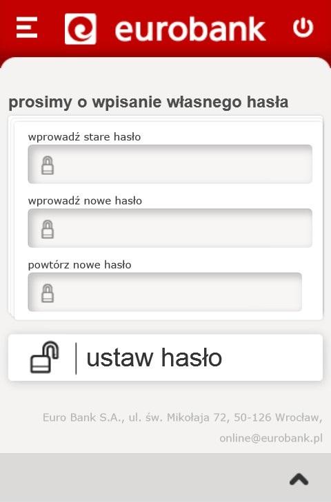 litery i cyfry) musi zawierać przynajmniej 1 cyfrę i 1 literę nie może zawierać polskich znaków może zawierać znaki specjalne, takie jak: /?