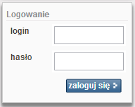 Po zalogowaniu się użytkownik uzyskuje dostęp do dodatkowych funkcji zgodnie z przydzielonymi uprawnieniami. Rys. 1.