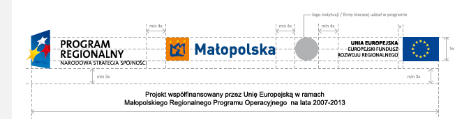 Zasady zestawiania ciągu znaków W zestawieniu z innymi znakami, znak Programu Operacyjnego znajduje się zawsze z lewej strony, znak