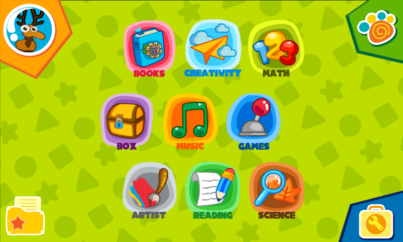 37 Click to share apps with children.