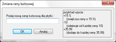 Ikony dostępne w oknie Edycja fug : - Dodaj fugę (Ins) pozwala wprowadzić nową fugę o dowolnym kolorze. - Stwórz kopię (Ctrl + D) kopiuje aktualnie zaznaczoną fugę.