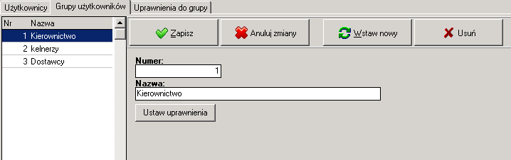 Kolejne pole należy wypełnić w przypadku, gdy w systemie mamy podłączone terminale palmpos.